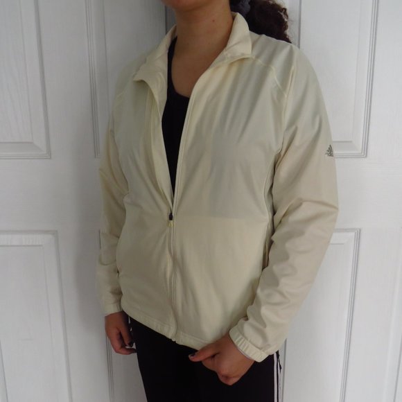 Cream Adidas Windbreaker - Picture 7 of 8